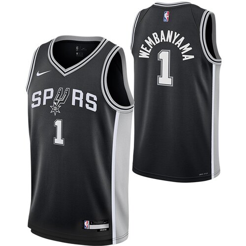 Nike victor wembanyama 1 san antonio spurs swingman icon edition otro&amp;scaron;ki dres Slike