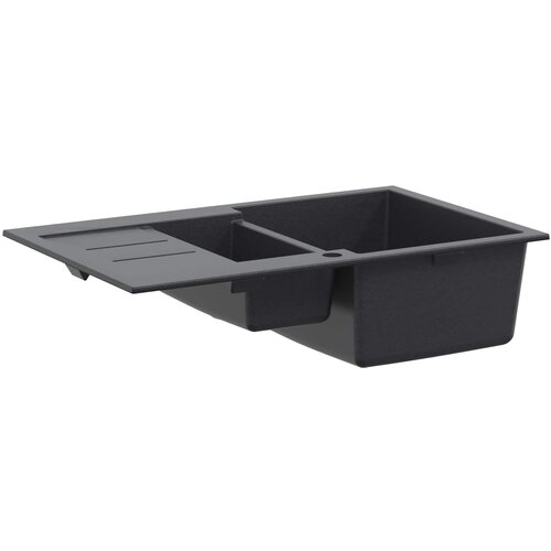  Kuhinjski sudoper s dva korita Granit 80 x 50 x 30,5 cm Slike