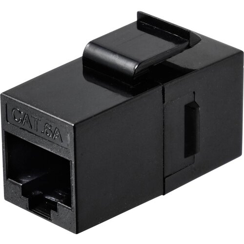 Optimus RJ45 mrežna spojnica (ženskiženski), produžetak LAN kabela, crna Cene