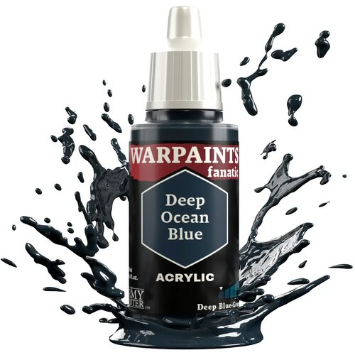 The Army Painter Warpaints Fanatic: Deep Green-Blues - Deep Ocean Blue Cene