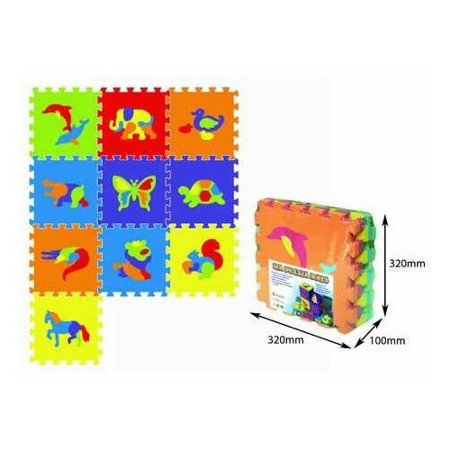 Sun Ta Toys podne puzzle - životinje 2- 10 komada 320X320X100 PZ10236 Slike