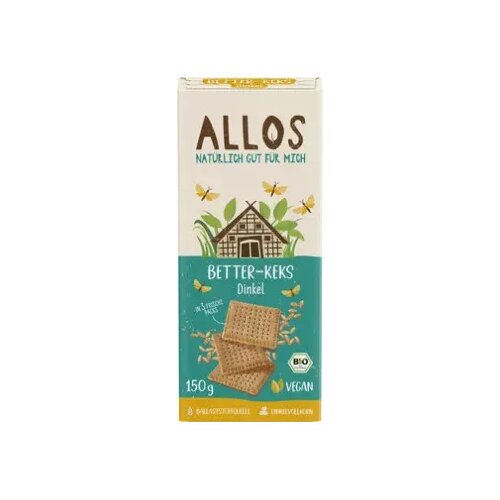 Allos Bio keksi Better-Keks od pira - 150 g Cijene