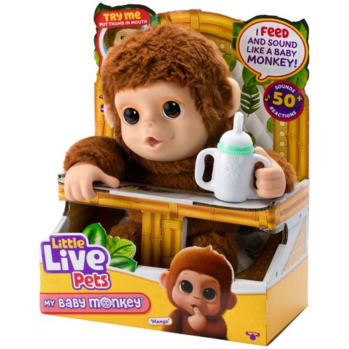 Little live pets LITTLLE LIVE PETS Interaktivna igračka Majmun Mango Cijene