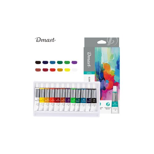 Deli TEMPERE UMETNIČKE GOUACHE 12ml DMAST PEBEO 1/12 EC320-12 Slike
