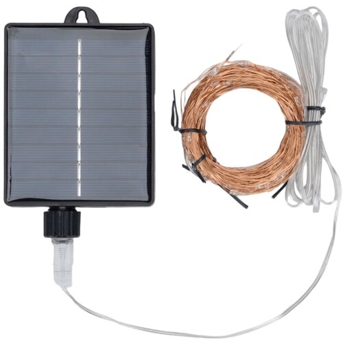 Aigostar LED solarni božićni niz 300xLED/8 funkcija 32m IP65 topla bela 1200 mAh Slike