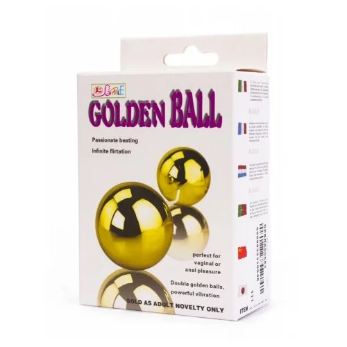 Lybaile Vibracijski Kroglici Golden Balls