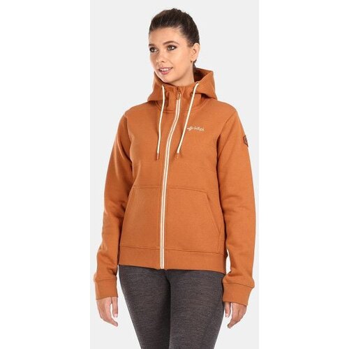Kilpi Ladie ́s cotton sweatshirt RAJANA-W Brown Slike
