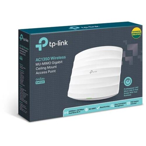 Tp-link EAP225 AC1350 Wireless MU-MIMO Gigabit Ceiling Mount AP Cene