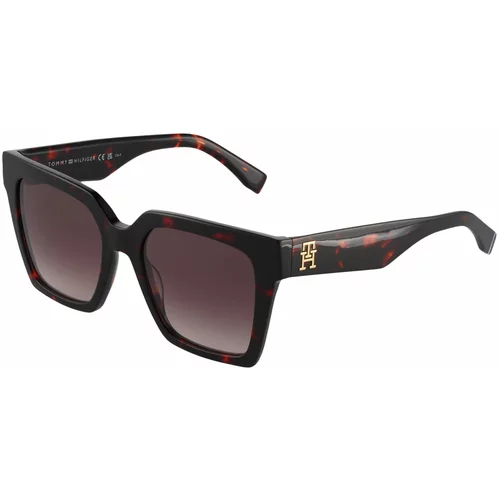 Tommy Hilfiger Sunčane naočale smeđa / višnja / zlatna