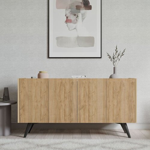 Woody Fashion Pekin konzolni stolić, 150 x76 x40 cm, Hrast Cene