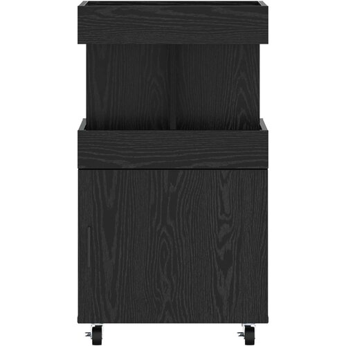  kolica Crni hrast 50 x 41 x 89 cm Konstruirano drvo Slike