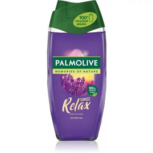 Palmolive Memories Sunset Relax naravni gel za prhanje s sivko 250 ml