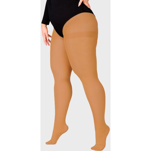 MONA QUEEN Hlačne nogavice Plus Size Elizabeth 70 DEN Cene