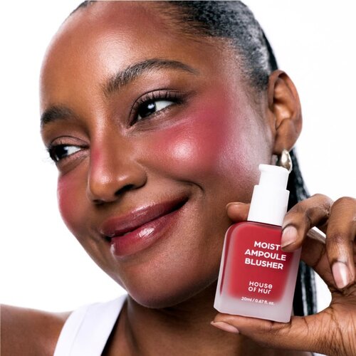 HOUSE OF HUR Moist Ampoule Blusher tekuće rumenilo nijansa 09 Ruby Red 20 ml Slike