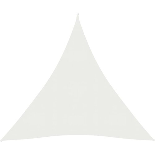 vidaXL Senčno jadro 160 g/m² belo 4x5x5 m HDPE Cene