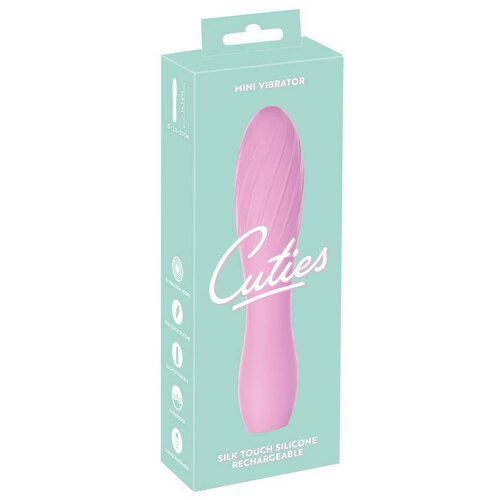 You2Toys Cuties 3.0 Mini Vibrator, 10 režima vibracije, 14.1 cm, Vodootporan, Roze Slike