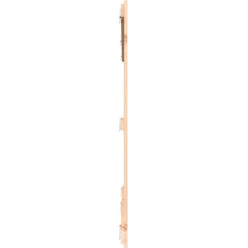 VidaXL Zidno uzglavlje 204x3x110 cm od masivne borovine Slike
