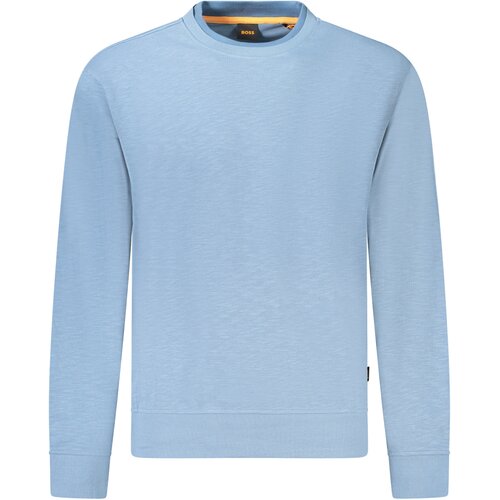 Boss SWEATSHIRT WITHOUT ZIP MEN BLUE Slike