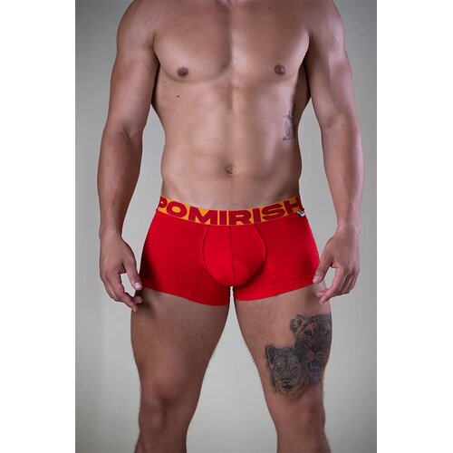 POMIRISHI BAMBOO UNDERWEAR Mu&scaron;ke bokserice Trunk, Crvene Cene