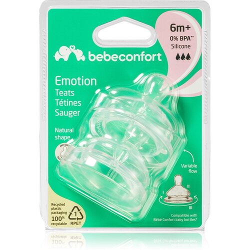 Bebe Confort Emotion Medium to Rapid Flow sisač za bočicu 6 m+ 2 kom Cijene