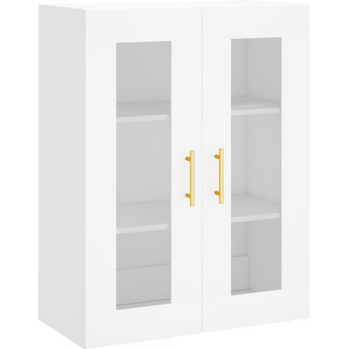 Maison Chic Stenska omarica - Zidna omarica bela 69,5x34x90 cm iu479, (22062820) Cene