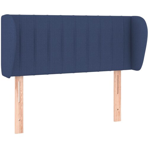 Maison Chic vzglavna omarica - nočna omarica - posteljna omarica z u&amp;scaron;esi modro 83x23x78/88 cm blago, (21711818) Slike