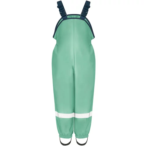 Playshoes Funkcionalne hlače mornarska / svetlo zelena / bela