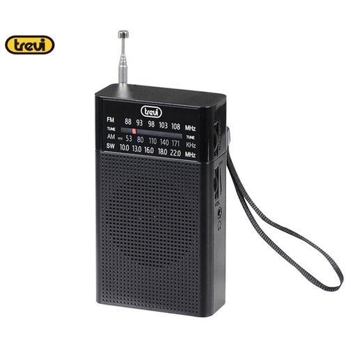 Trevi radijski sprejemnik RA 7F15, FM Radio, zvočnik, črn Slike