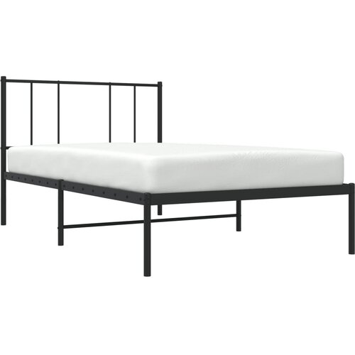 okvir za krevet s uzglavljem crni 100x200 cm Slike