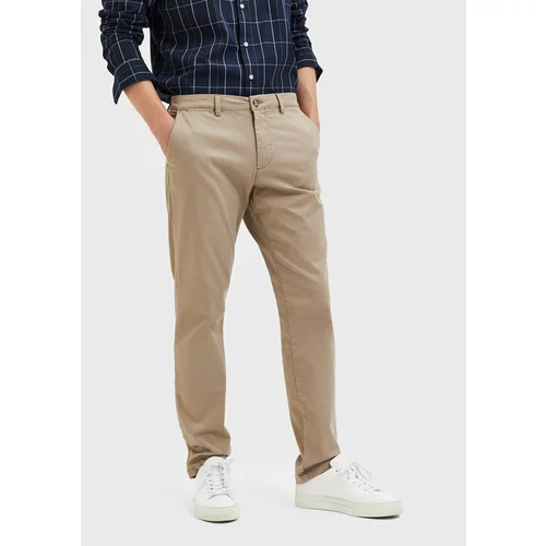 Selected Homme Chino hlače New 16087663 Bež Slim Fit