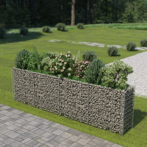  Gabionska sadilica od pocinčanog čelika 360 x 50 x 100 cm Cijene