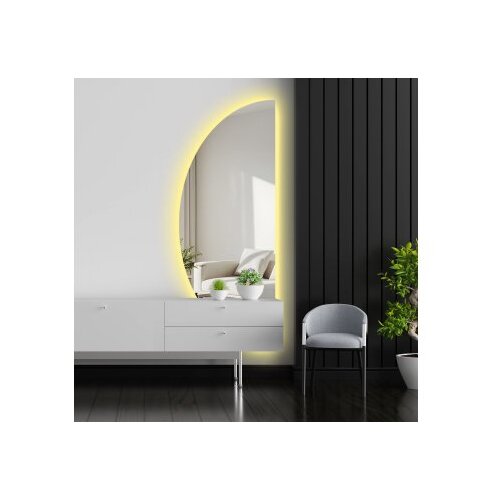 Hanah home ogledalo sa LED osvetljenjem Ledayna-002, 52 x 135 cm, &amp;Scaron;areno Slike