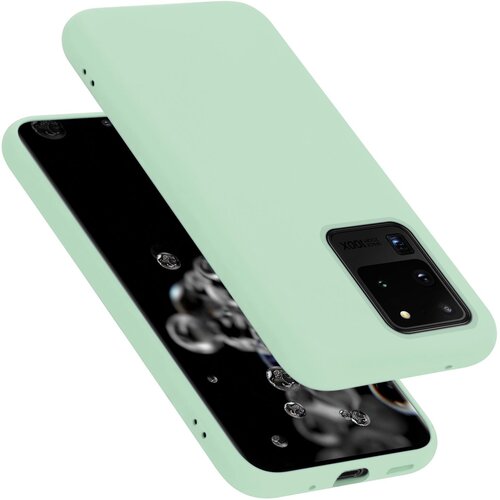 Cadorabo Ohi&amp;scaron;je, združljiv s Samsungom v tekoči svetlo zeleni barvi - za&amp;scaron;čitni pokrov iz fleksibilnega silikona TPU, (20584853) Slike