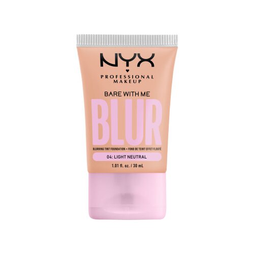 NYX Professional Makeup tekoča podlaga - Bare With Me Blur Tint Foundation - Light Natural (BWMBT04) Cene