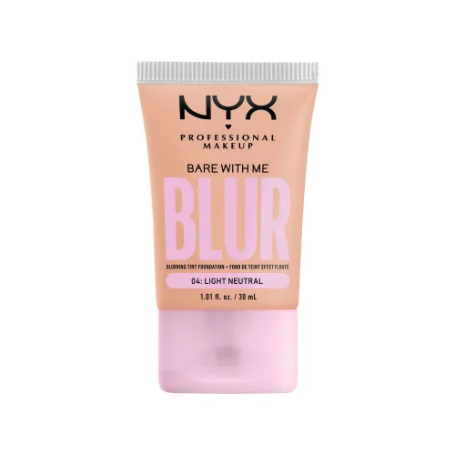NYX Professional Makeup tekoča podlaga - Bare With Me Blur Tint Foundation - Light Natural (BWMBT04)