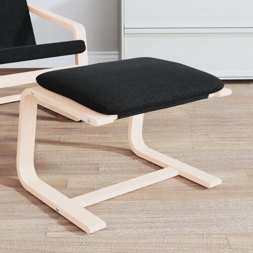  Tabure crni 51 x 41 x 40 cm od tkanine Slike