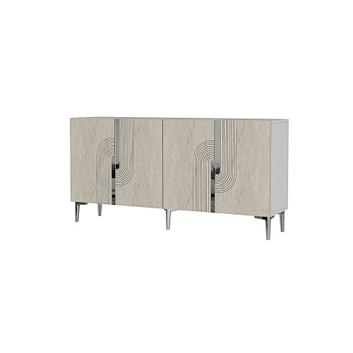 Hanah home Komoda Meyra 150, Bež-siva Slike
