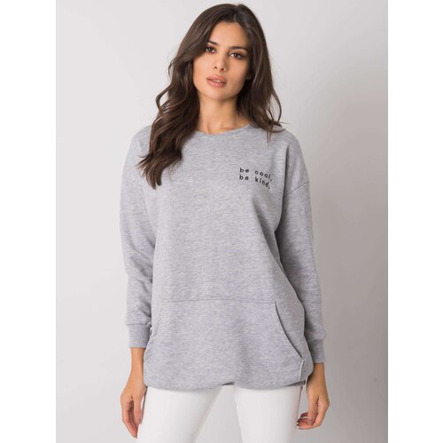 RUE PARIS Sweatshirt-RV-BL-7202.32P-gray Cene