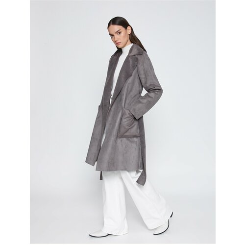 Koton Coat - Gray - Puffer Slike
