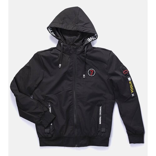 Gemre Black men's transitional jacket Tollmache Cene