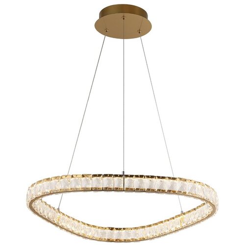  luxera 46151 - led luster na sajli mist LED/43W/230V 4000K zlatna Slike