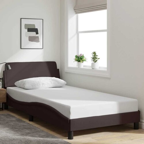  Okvir za krevet Dover tamnosmeđi 100x200 cm od tkanine Cene