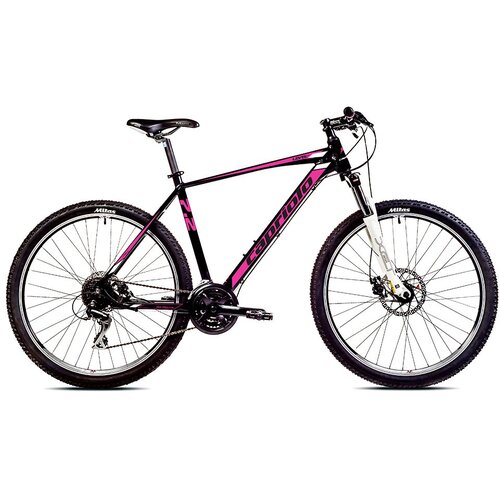 Capriolo planinski bicikl level 7.2, 17/27.5'', mtb, crno-roze Cene