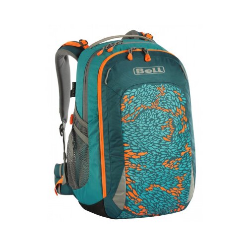 BOLL šolski nahrbtnik smart artwork collection 24 l fish - teal Cene
