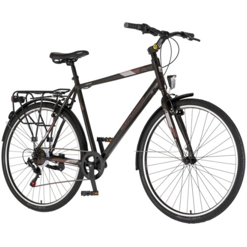 Explorer Bicikl tour axys 28" alu 23" v-brake 6 brzina 175-193cm (xl) crno braon Cene