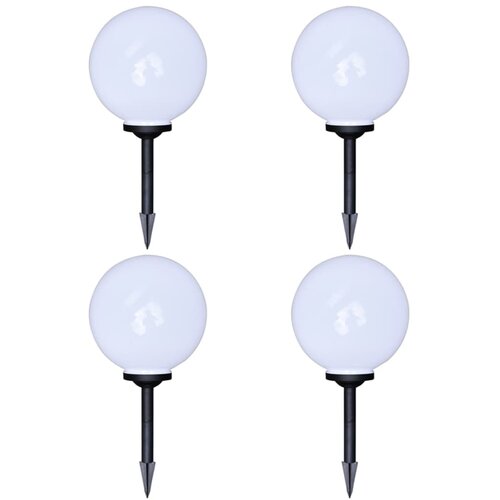 VidaXL Vrtne podne svjetiljke sa &amp;scaron;iljkom za tlo 4 kom LED 30 cm Slike