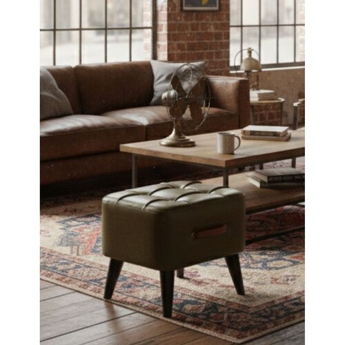 Atelier Del Sofa Ottocase Nostaljik Khaki Pouffe Slike