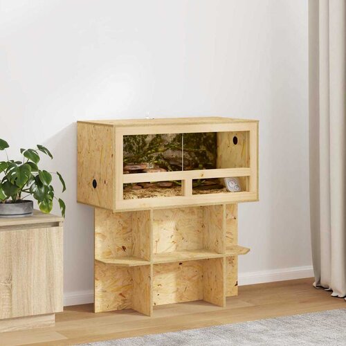 vidaXL Terarij Rjava 80 x 40 x 40 cm OSB Cene