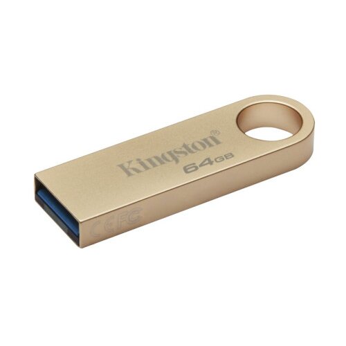 Kingston USB memorija DTSE9G364GBDataTraveler3.2zlatna Cene