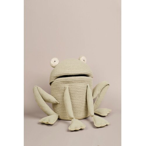 Lorena Canals Svetlo zelena tekstilna otro&amp;scaron;ka &amp;scaron;katla za shranjevanje &amp;oslash; 23x35 cm Fred the Frog &amp;ndash; Slike